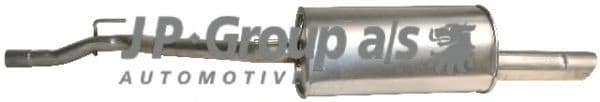 1120607000 JP Group Глушитель выхлопных газов конечный для Volkswagen Transporter