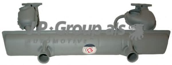 8120601300 JP Group Глушник вихлопних газів кінцевий