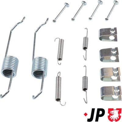 3864004310 JP Group Монтажный комплект барабанных тормозных колодок