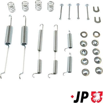 3564005110 JP Group Монтажний комплект барабанних гальмівних колодок