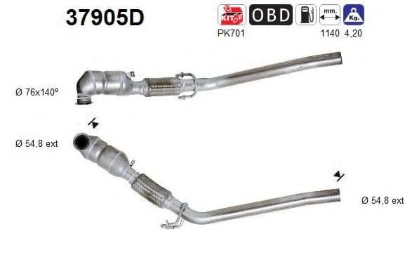 37905D AS Каталізатор
