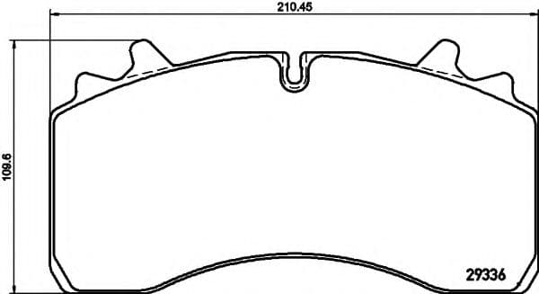 CVP096K Don Тормозные колодки