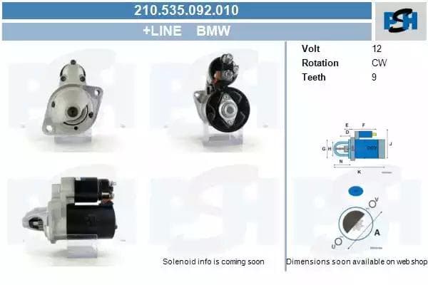 210535092010 CV PSH Стартер