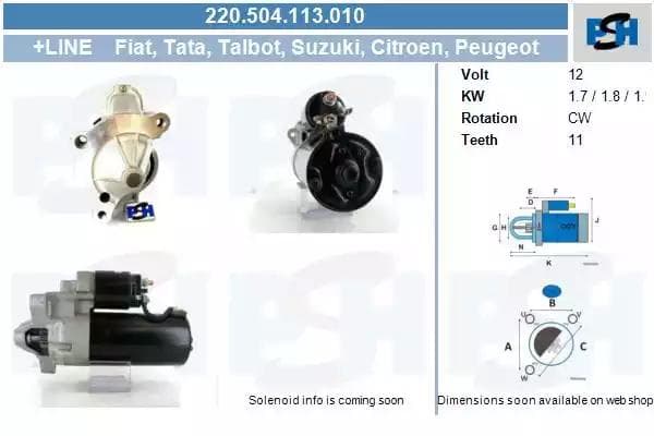 220504113010 CV PSH Стартер