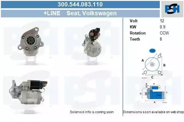 300544083110 CV PSH Стартер