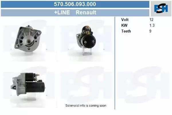 570506093000 CV PSH Стартер
