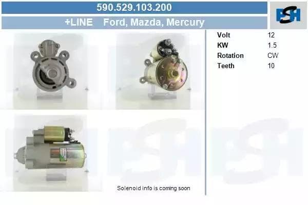 590529103200 CV PSH Стартер