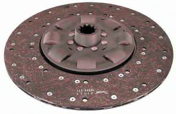 4386 KAWE Диск зчеплення