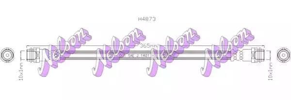 h4873 KAWE Тормозной шланг