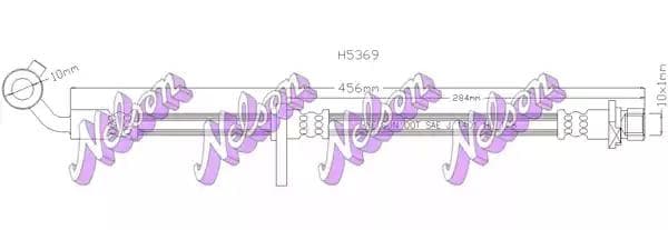 h5369 KAWE Тормозной шланг для Honda Stream