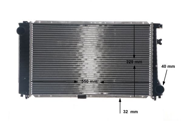 cr238000s Mahle Радіатор охолодження двигуна