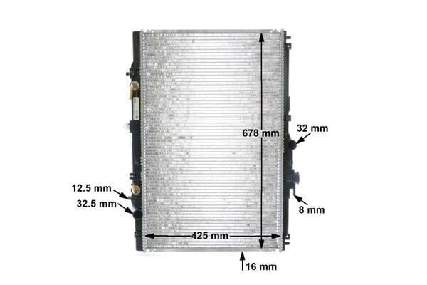 cr547000s Mahle Радіатор охолодження двигуна для Honda Shuttle