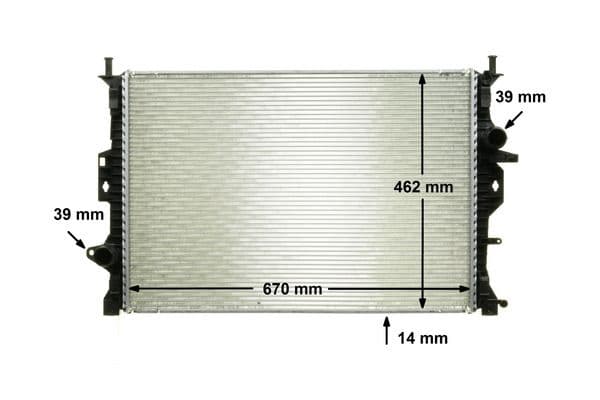 cr906000p Mahle Радиатор охлаждения двигателя для Ford Mondeo