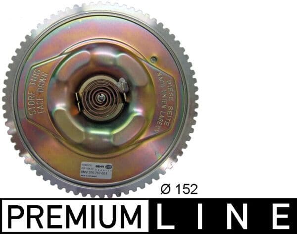 cfc124000p Mahle Віскомуфта вентилятора