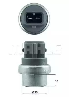 TSE23 Mahle Датчик температуры охлаждающей жидкости