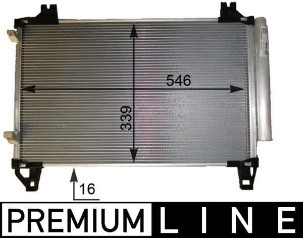 ac800000p Mahle Радиатор кондиционера