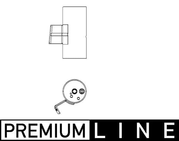 ad199000p Mahle Осушувач кондиціонера