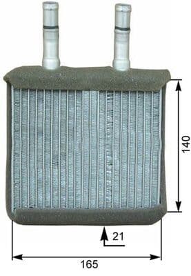 ah171000p Mahle Радиатор печки для Hyundai Atos
