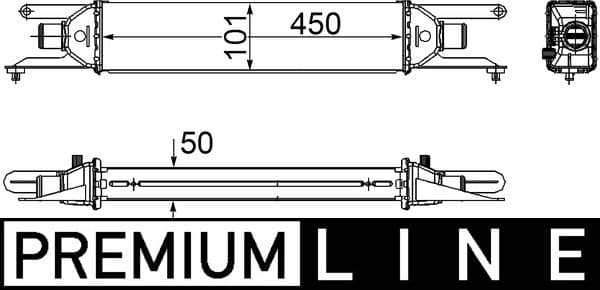 ci205000p Mahle Інтеркулер