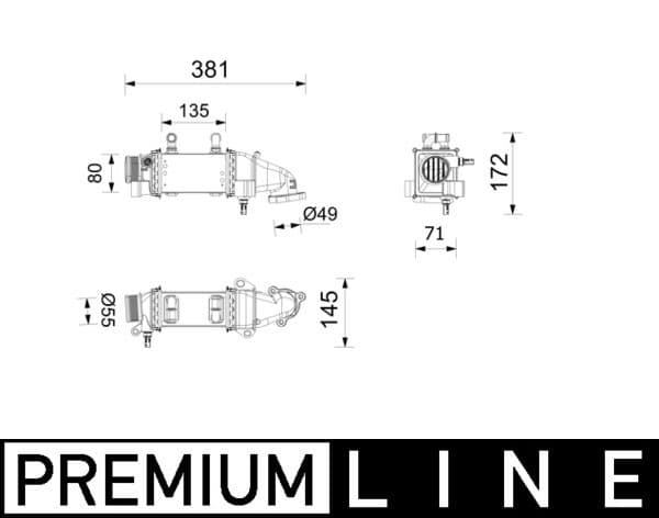 ci739000p Mahle Інтеркулер