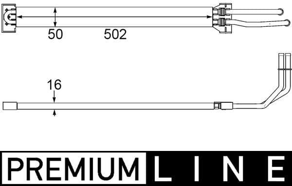 clc109000p Mahle Масляный радиатор рулевого управления