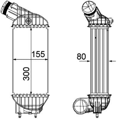 ci199000p Mahle Інтеркулер