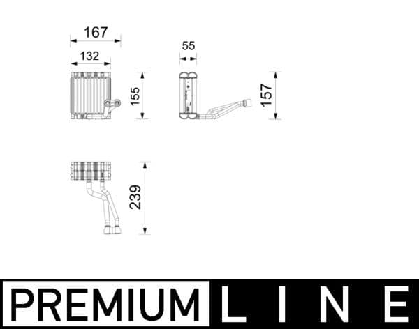 ae261000p Mahle Испаритель кондиционера для Mercedes S-Class