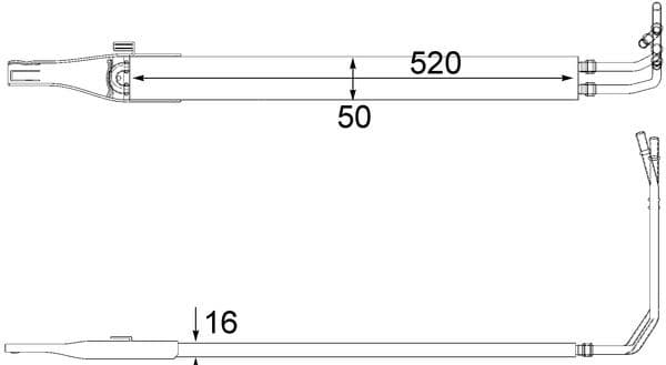 clc10000p Mahle Масляный радиатор рулевого управления