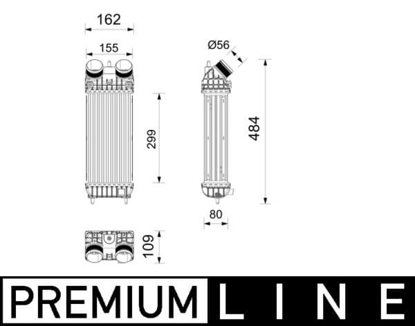 ci744000p Mahle Інтеркулер
