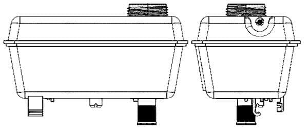 crt27000s Mahle Бачок охолоджувальної рідини