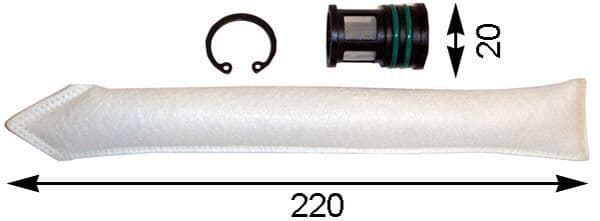 ad74000s Mahle Осушитель кондиционера