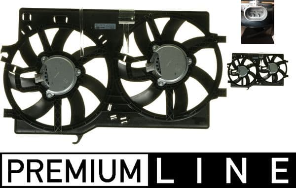 CFF219000P Mahle Вентилятор системи охолодження двигуна