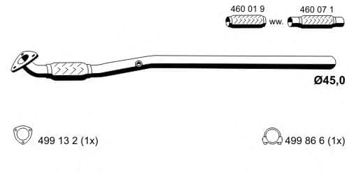012515 Ernst Приймальна труба