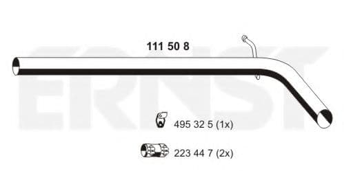 111508 Ernst Приймальна труба