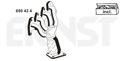 650434 Ernst Выпускной коллектор