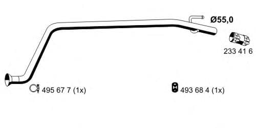 048422 Ernst Приймальна труба
