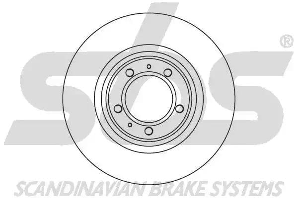 1815201015 SBS Тормозной диск для Alfa Romeo 75