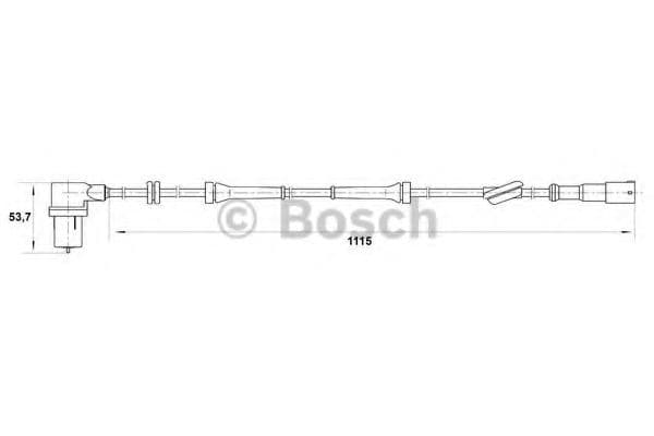 0 265 006 163 Bosch Датчик ABS