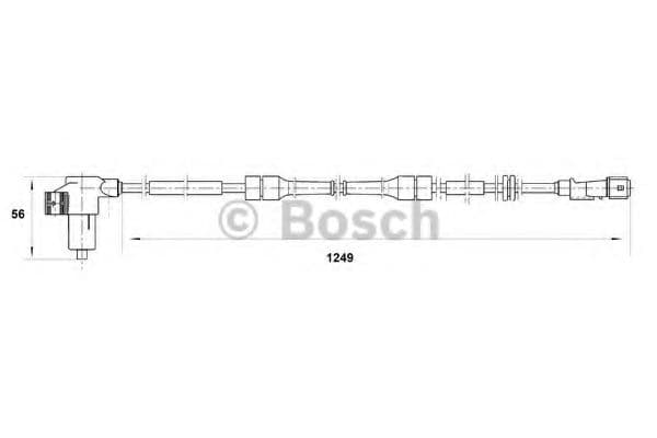0 265 006 200 Bosch Датчик ABS