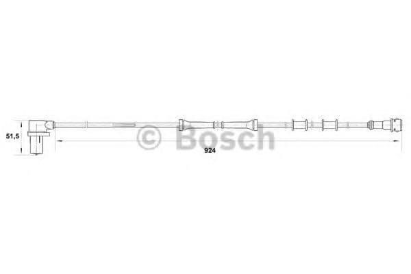 0 265 006 224 Bosch Датчик ABS