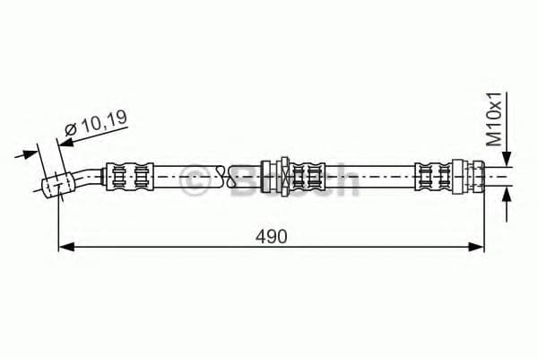 1 987 476 076 Bosch Тормозной шланг