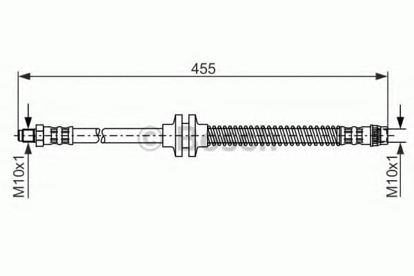 1 987 476 126 Bosch Гальмівний шланг