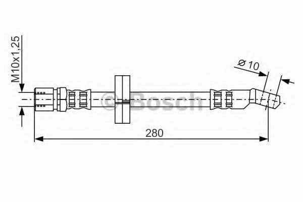 1 987 476 239 Bosch Тормозной шланг