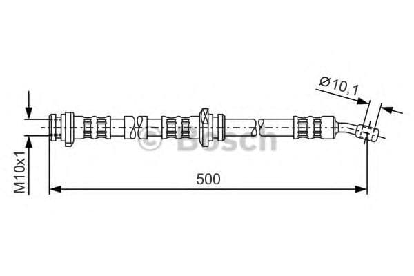 1 987 476 279 Bosch Гальмівний шланг