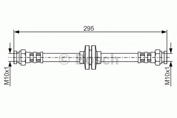 1 987 476 632 Bosch Тормозной шланг