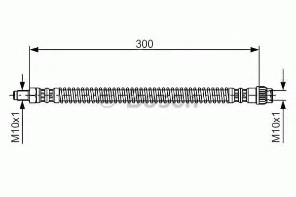 1 987 476 679 Bosch Гальмівний шланг