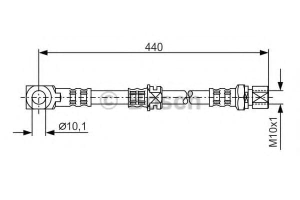 1 987 476 694 Bosch Тормозной шланг