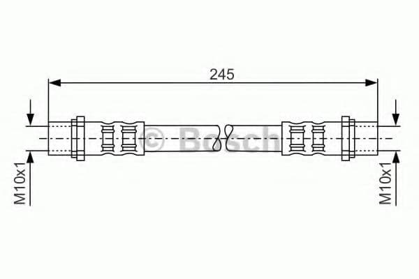 1 987 476 904 Bosch Тормозной шланг