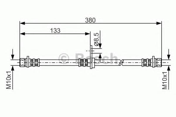 1 987 476 929 Bosch Тормозной шланг