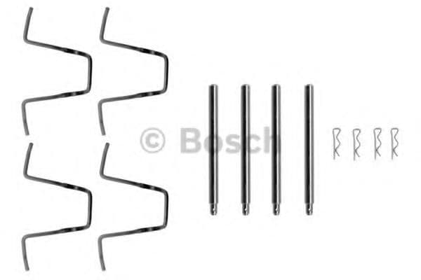 1 987 474 060 Bosch Компоненти дискових гальмівних колодок для Mercedes S-Class